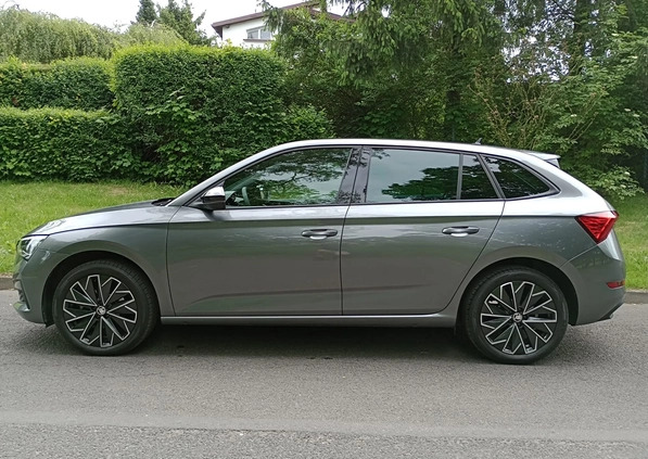 Skoda Scala cena 99987 przebieg: 7670, rok produkcji 2023 z Żelechów małe 79
